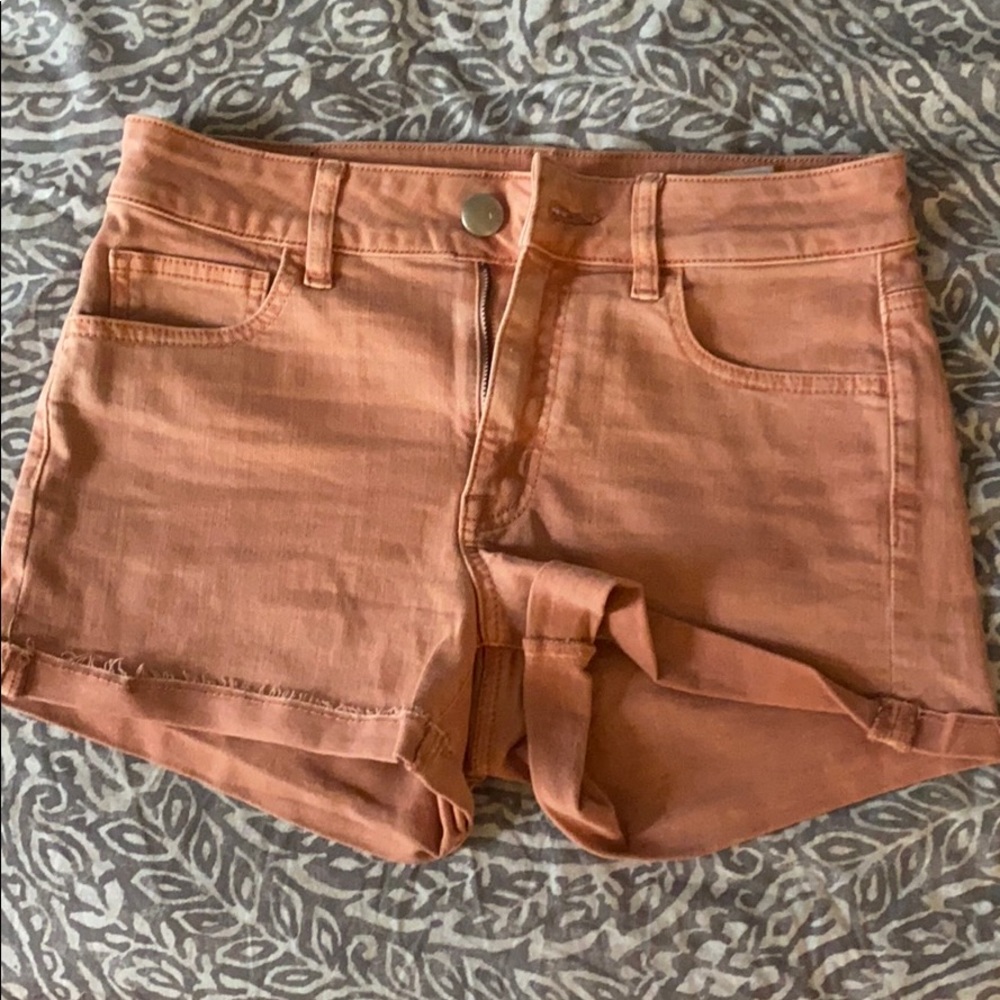 American Eagle pink shorts